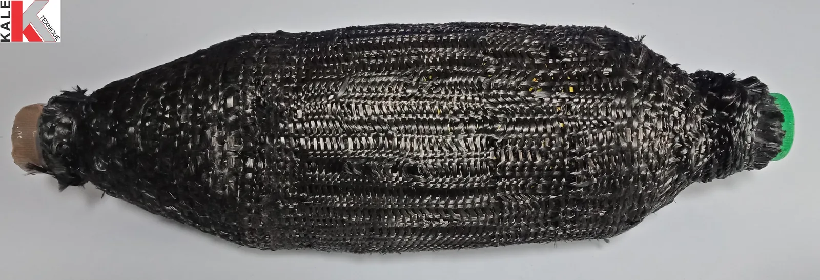 Physical carbon cylindrical textile preform