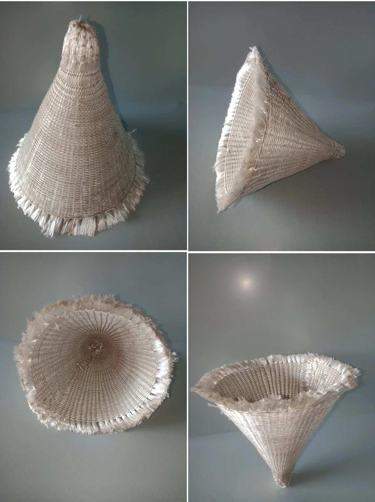 Physical orthogonal woven shell demonstrator photographs